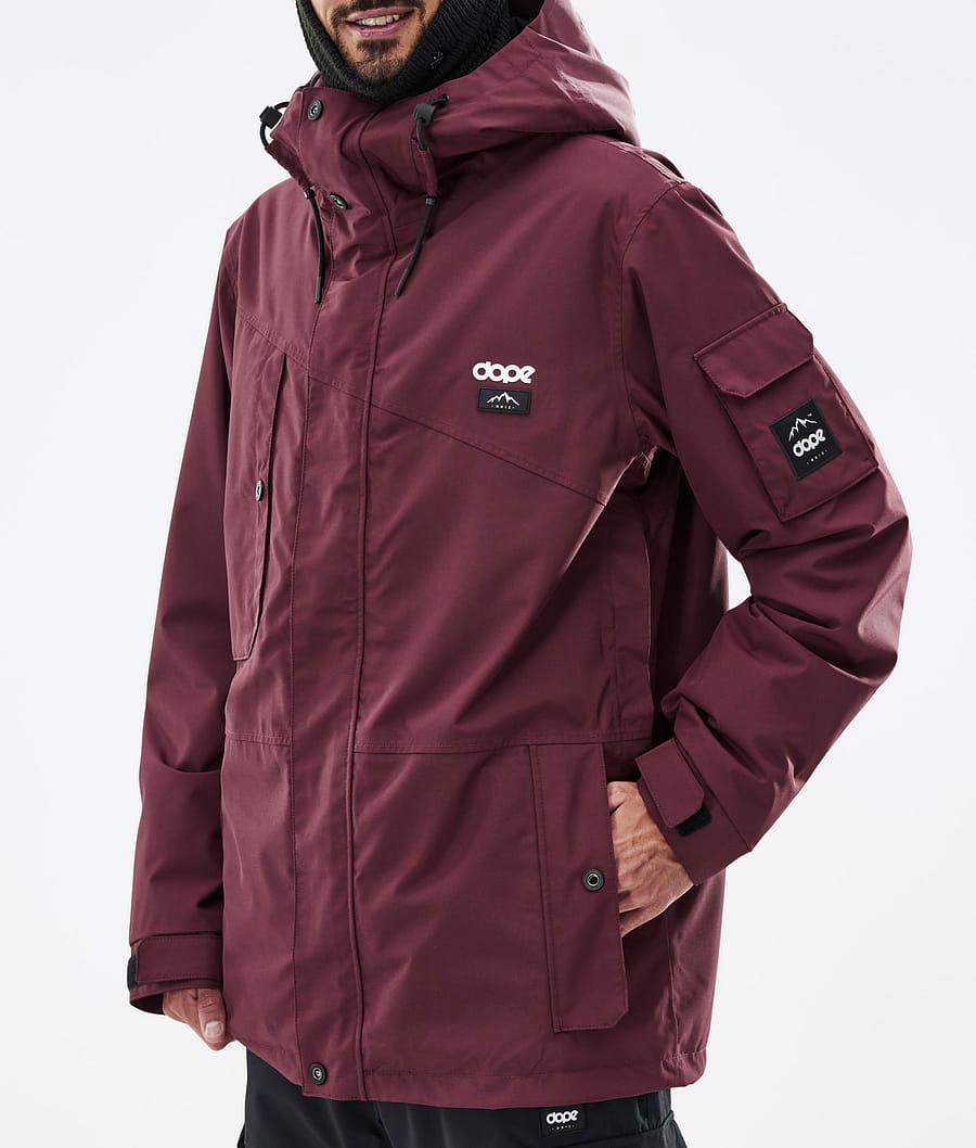 Men's Dope Adept Ski Jacket Don Burgundy  USA |  FBJMG-9042