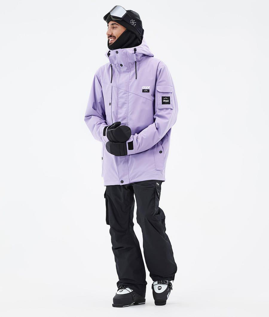 Men's Dope Adept Ski Jacket Faded Violet Purple  USA |  DJYUA-5096