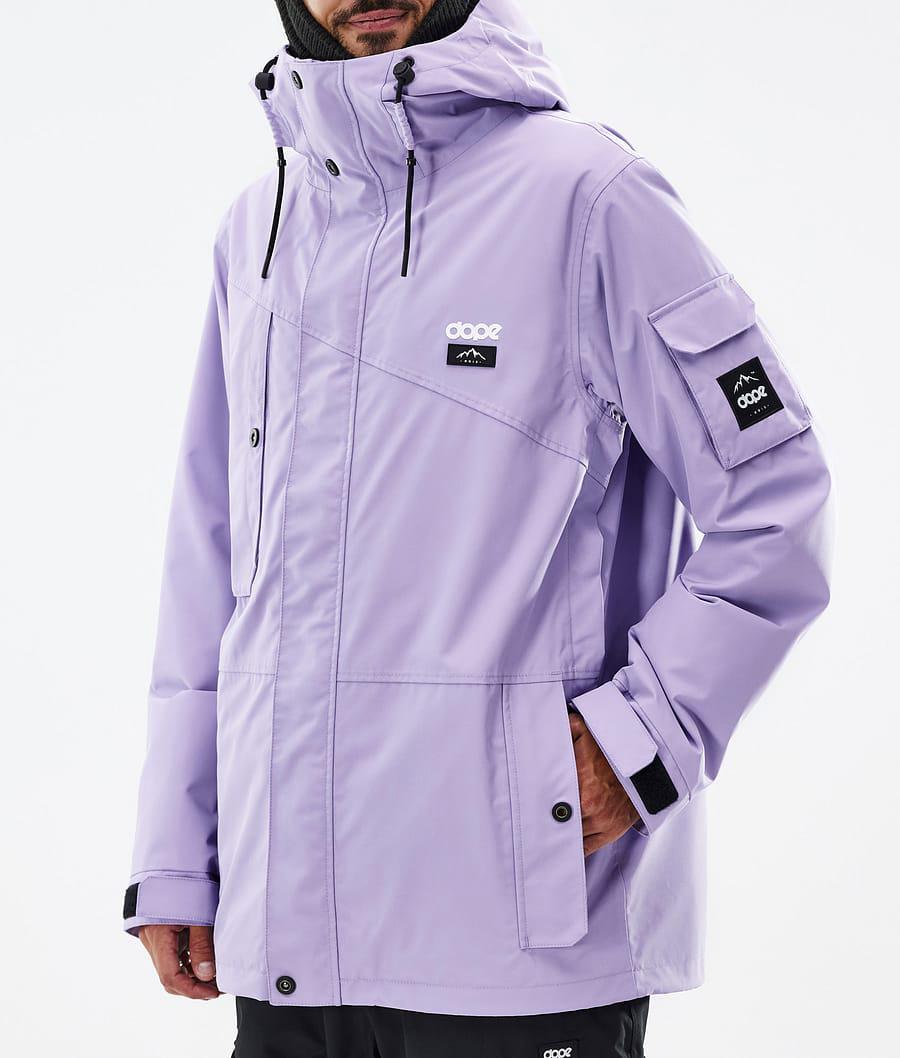 Men's Dope Adept Ski Jacket Faded Violet Purple  USA |  DJYUA-5096