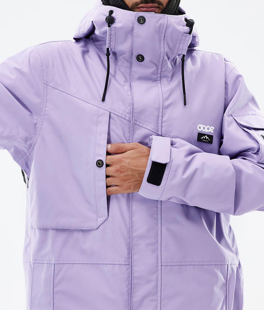 Men's Dope Adept Ski Jacket Faded Violet Purple  USA |  DJYUA-5096