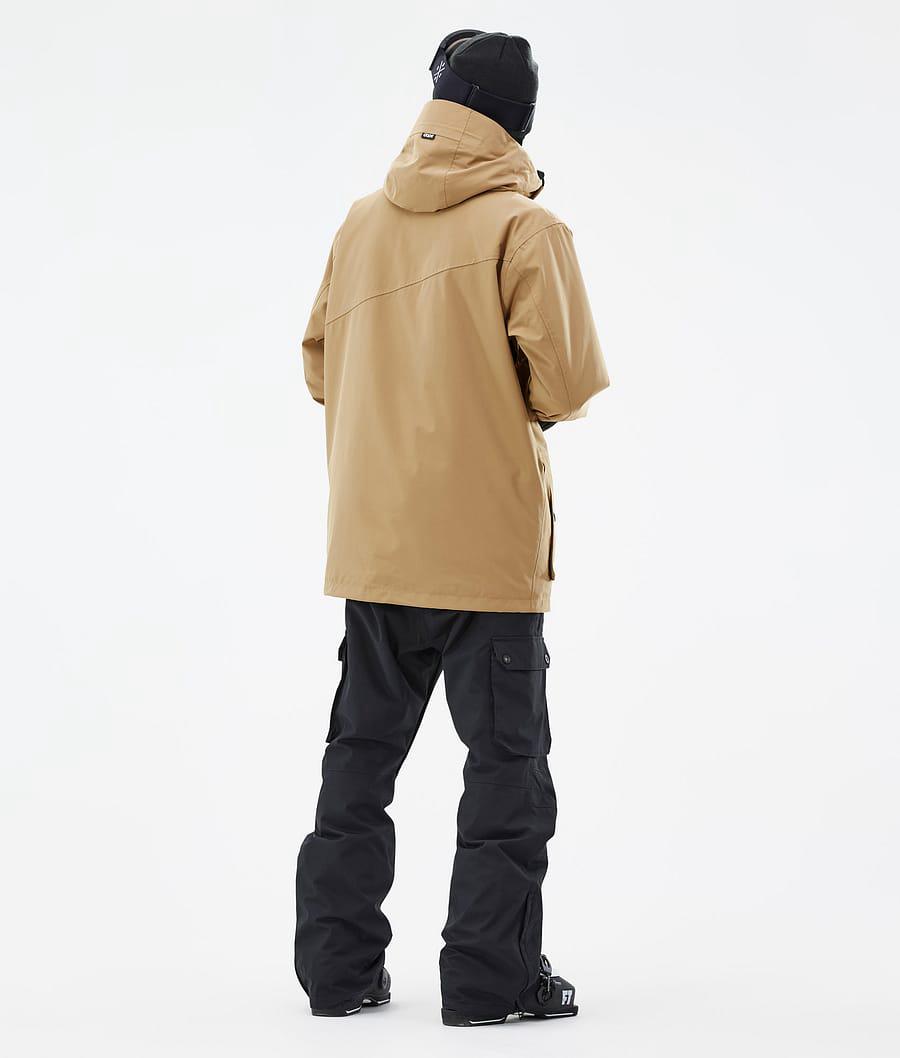 Men's Dope Adept Ski Jacket Gold  USA |  DBGYW-5389