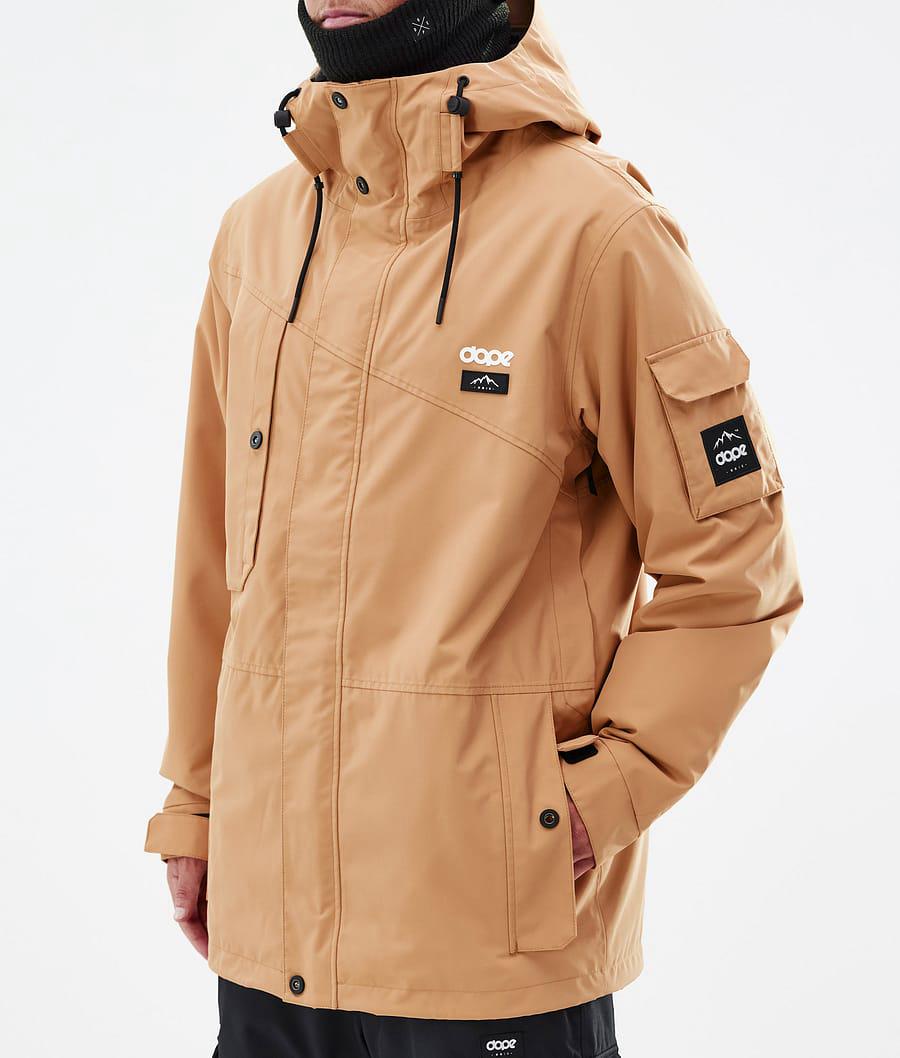 Men's Dope Adept Ski Jacket Khaki Yellow  USA |  BOAQJ-0846