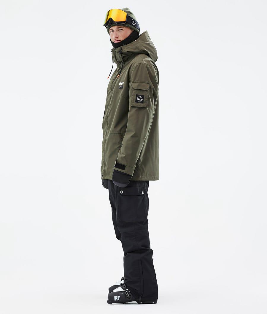 Men's Dope Adept Ski Jacket Olive Green  USA |  UGRKX-7581