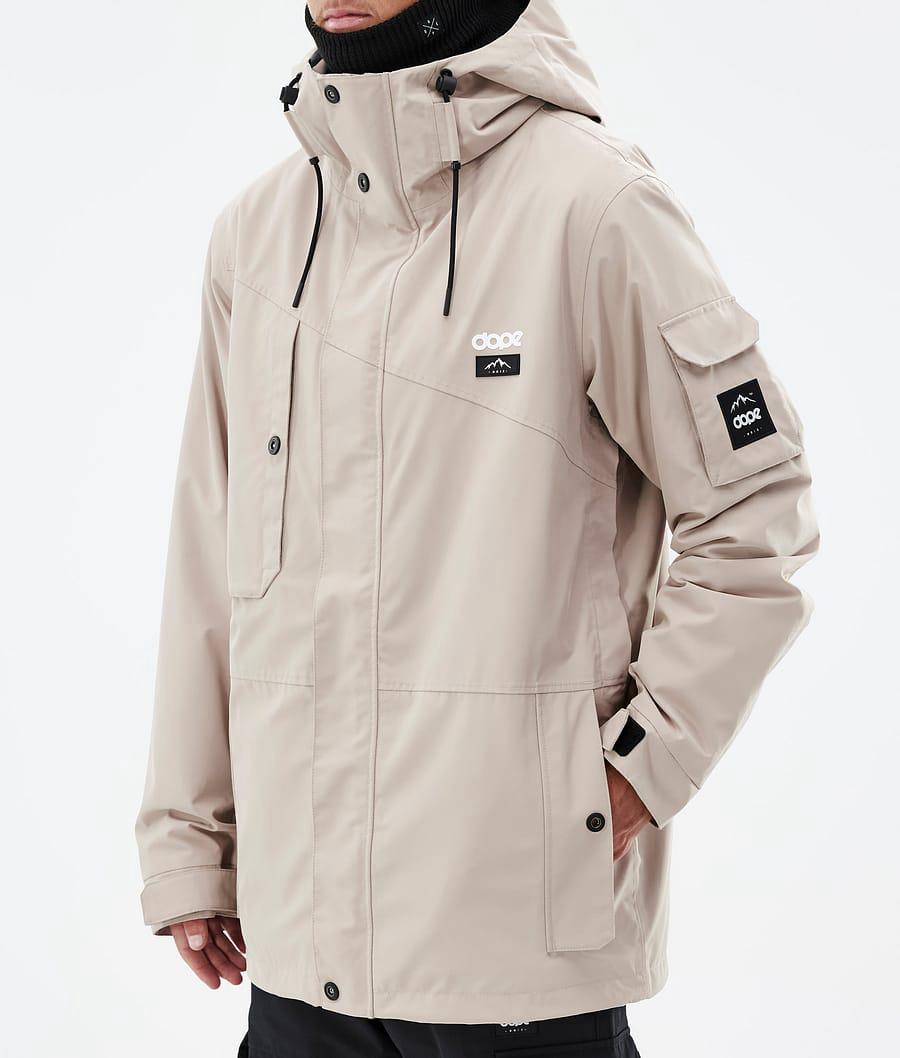 Men's Dope Adept Ski Jacket Sand Beige  USA |  HVKOZ-1927