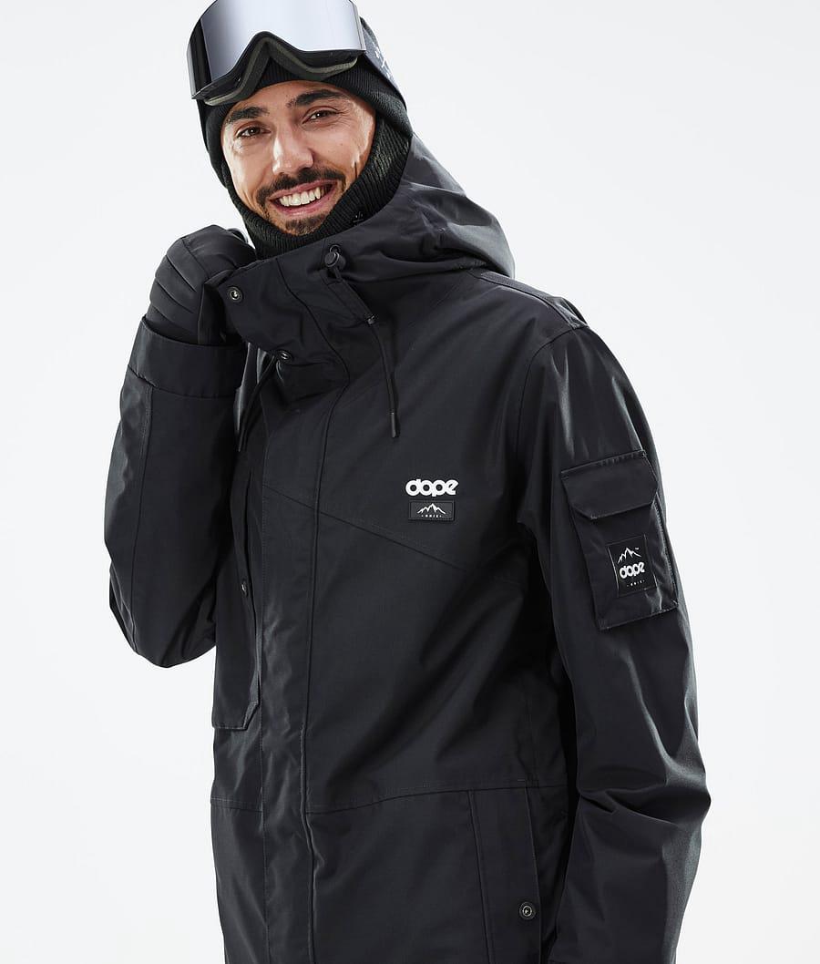 Men's Dope Adept Snowboard Jacket Black  USA |  TIMDJ-5908