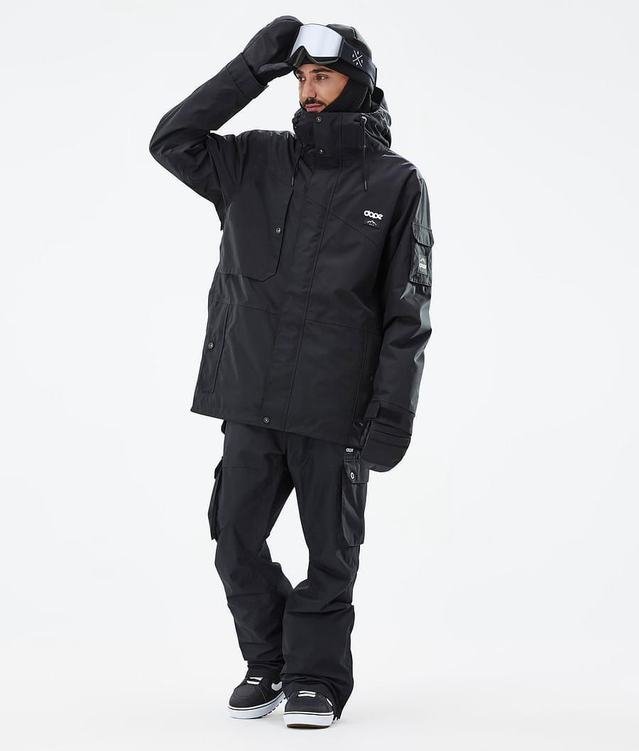 Men's Dope Adept Snowboard Jacket Black  USA |  TIMDJ-5908