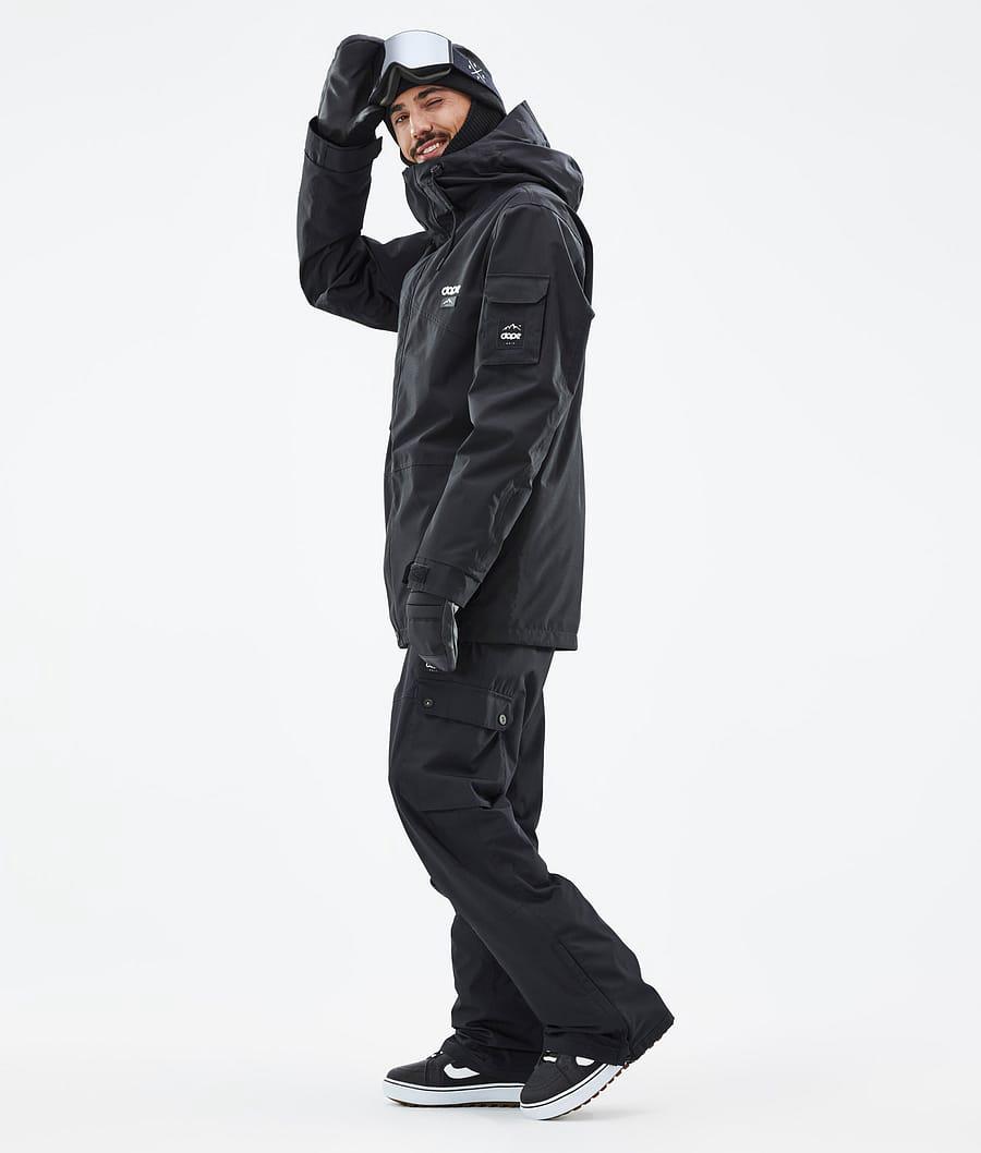 Men's Dope Adept Snowboard Jacket Black  USA |  TIMDJ-5908