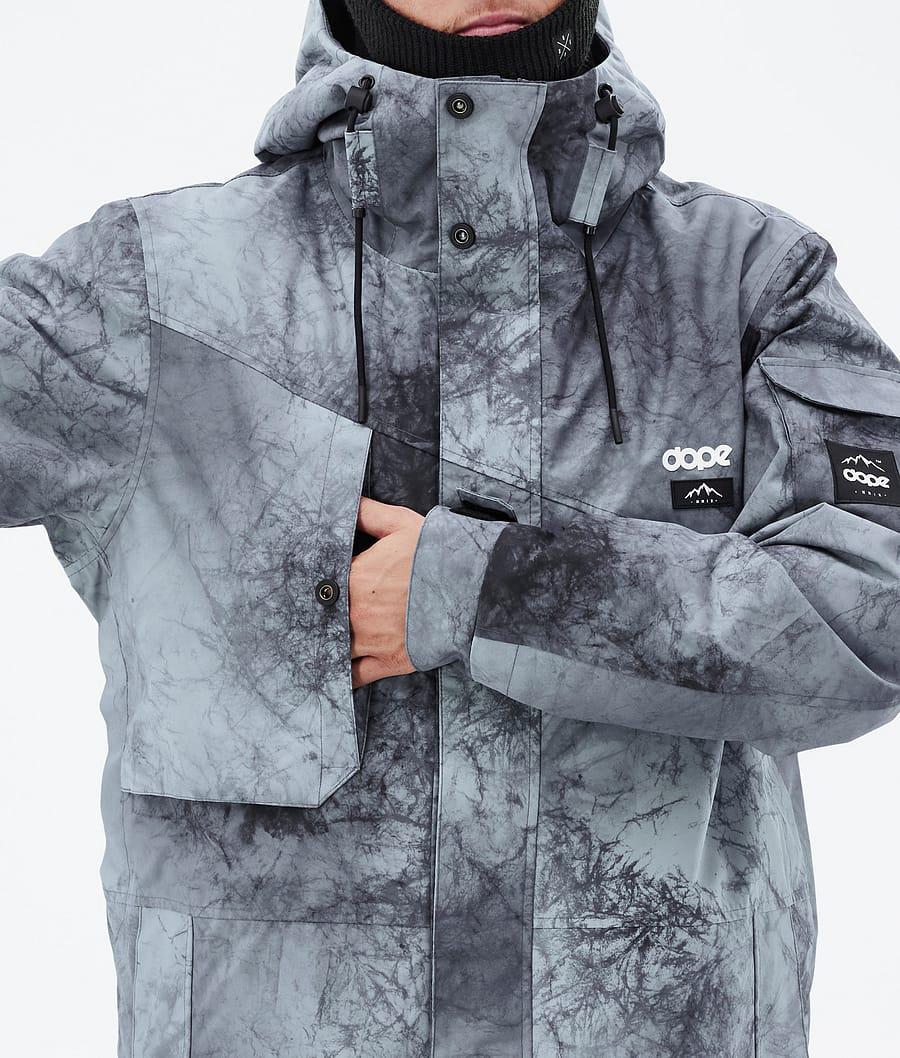 Men's Dope Adept Snowboard Jacket Dirt Grey  USA |  DSRXW-2819