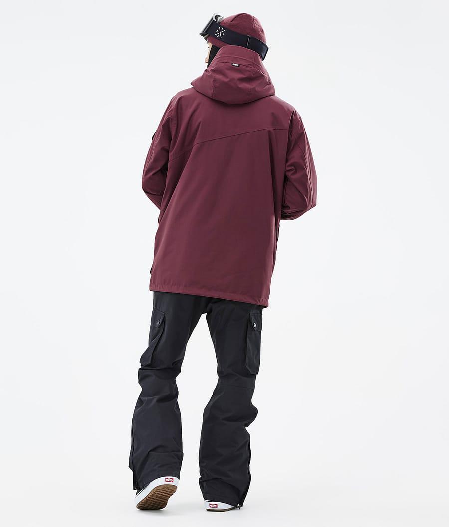 Men's Dope Adept Snowboard Jacket Don Burgundy  USA |  HBAKW-8016