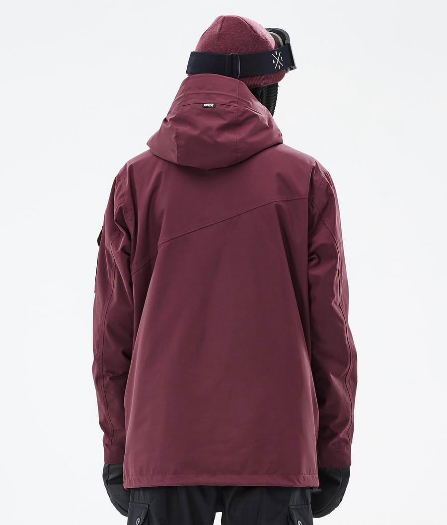 Men's Dope Adept Snowboard Jacket Don Burgundy  USA |  HBAKW-8016