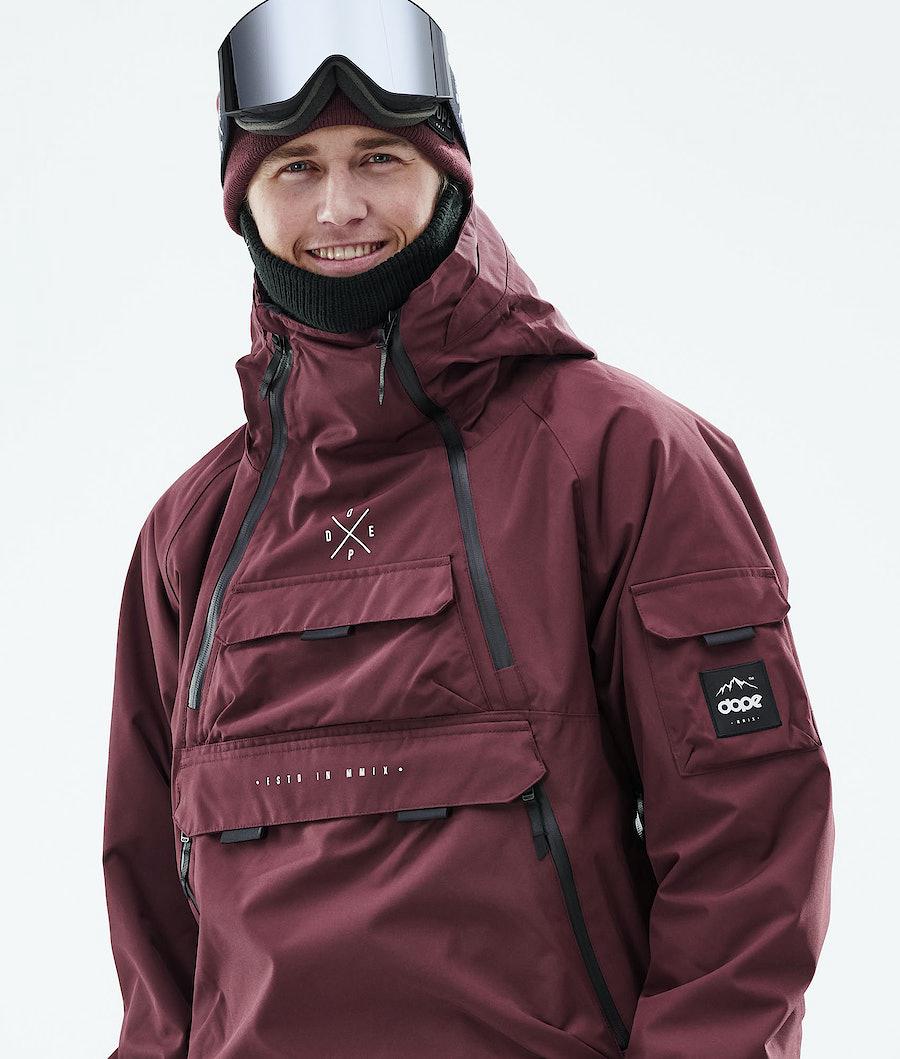 Men's Dope Akin 2019 Ski Jacket Burgundy  USA |  RQVPA-7012