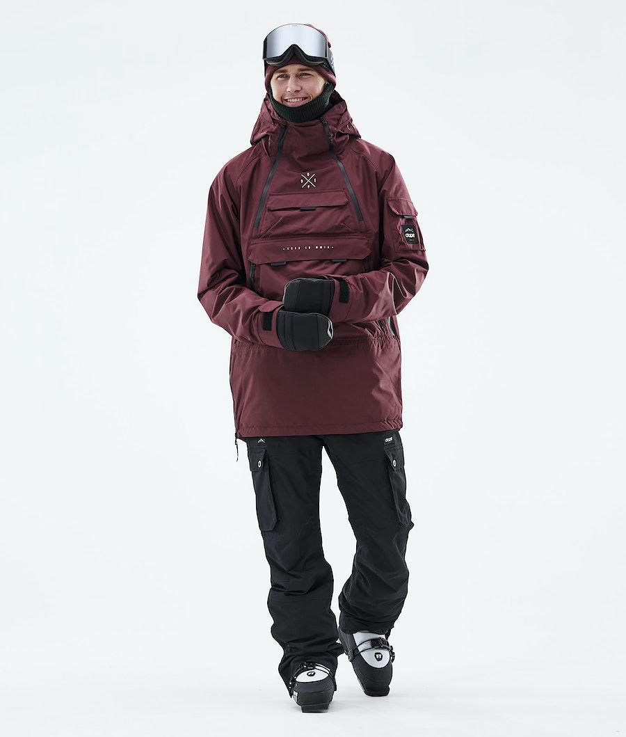 Men's Dope Akin 2019 Ski Jacket Burgundy  USA |  RQVPA-7012