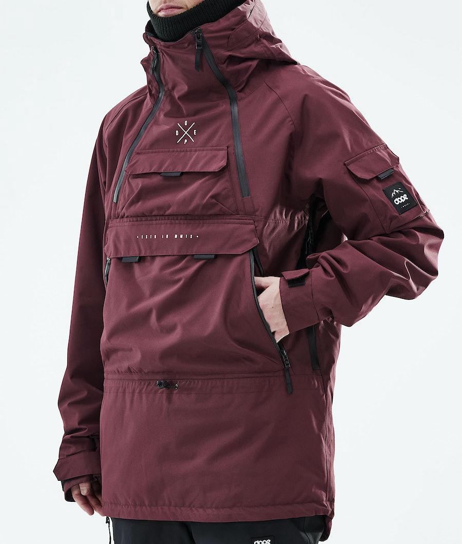 Men's Dope Akin 2019 Ski Jacket Burgundy  USA |  RQVPA-7012