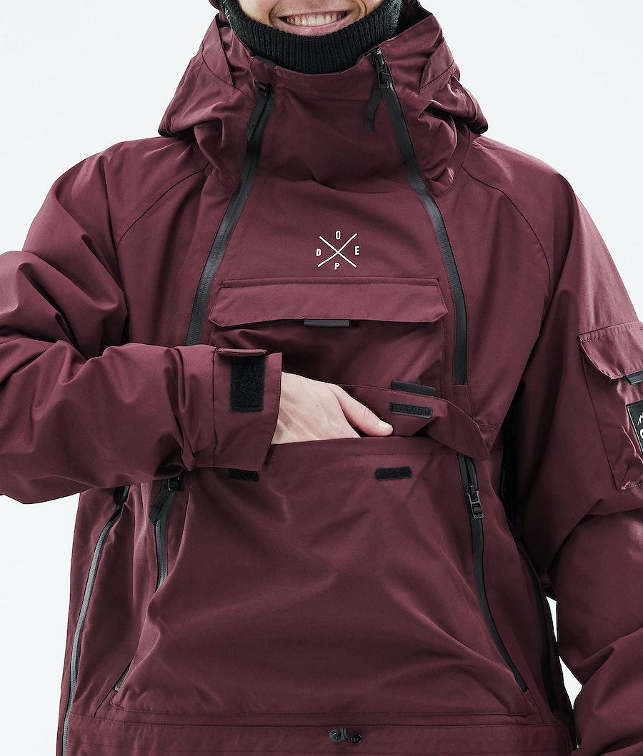 Men's Dope Akin 2019 Ski Jacket Burgundy  USA |  RQVPA-7012