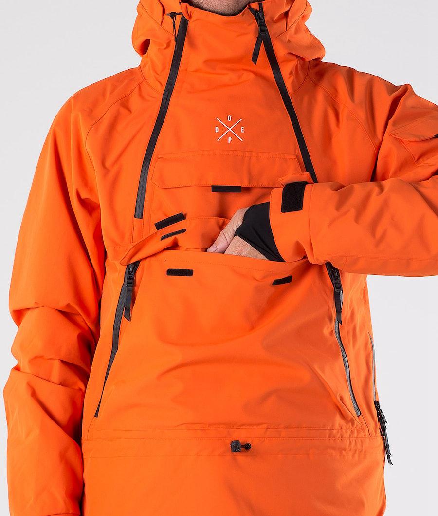 Men's Dope Akin 2019 Snowboard Jacket Orange  USA |  CFJKY-8091