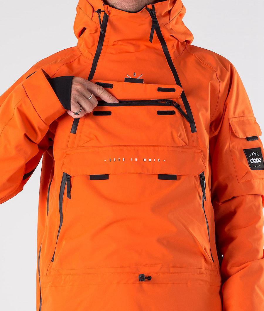 Men's Dope Akin 2019 Snowboard Jacket Orange  USA |  CFJKY-8091