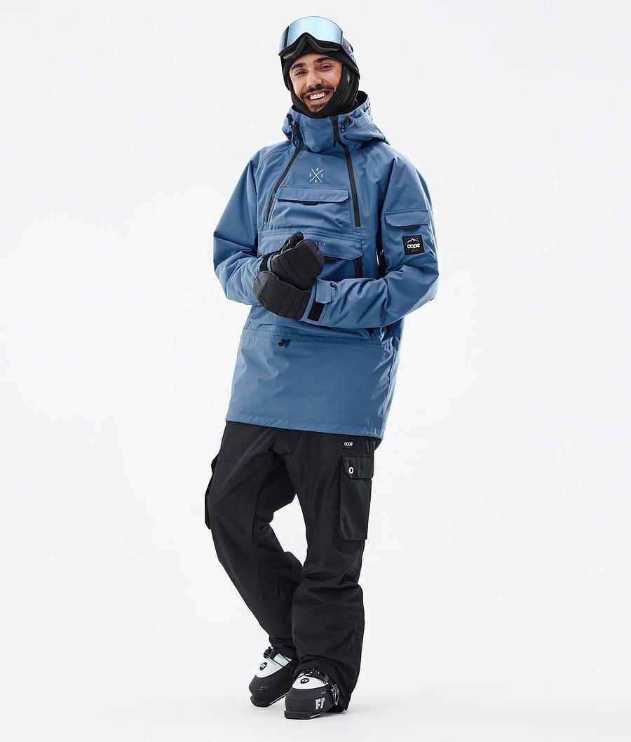 Men's Dope Akin Ski Jacket Blue Steel  USA |  UFJTX-1825