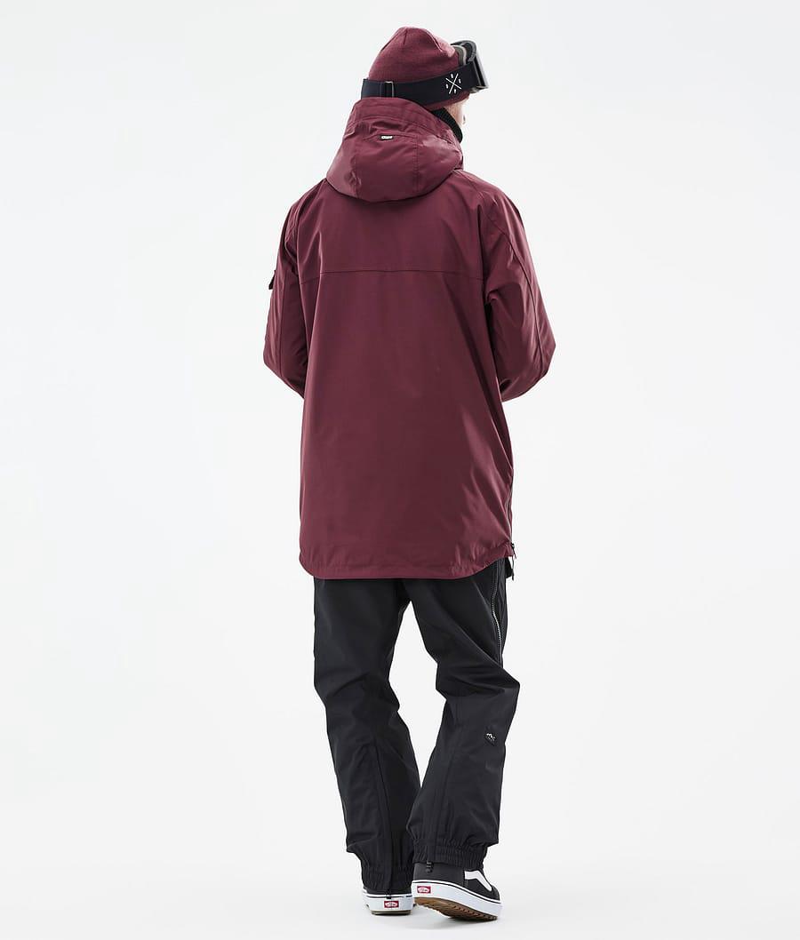 Men's Dope Akin Snowboard Jacket Burgundy  USA |  SOYKL-4620