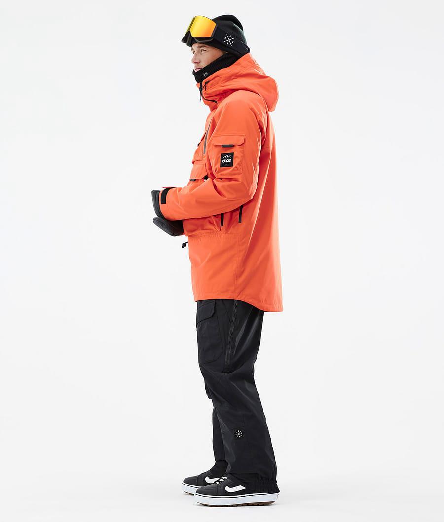 Men's Dope Akin Snowboard Jacket Orange  USA |  ITGBP-3012