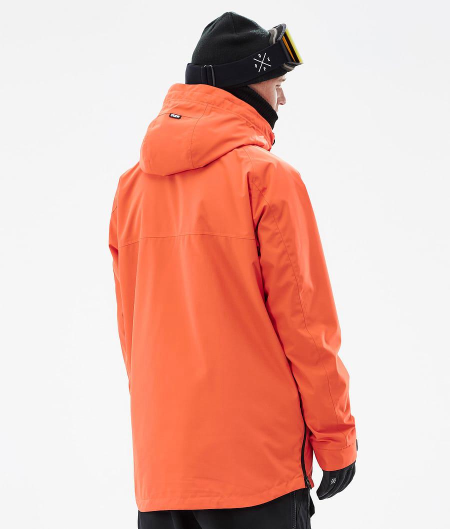 Men's Dope Akin Snowboard Jacket Orange  USA |  ITGBP-3012