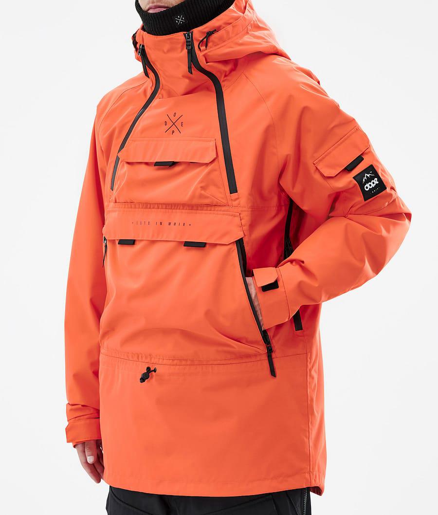 Men's Dope Akin Snowboard Jacket Orange  USA |  ITGBP-3012