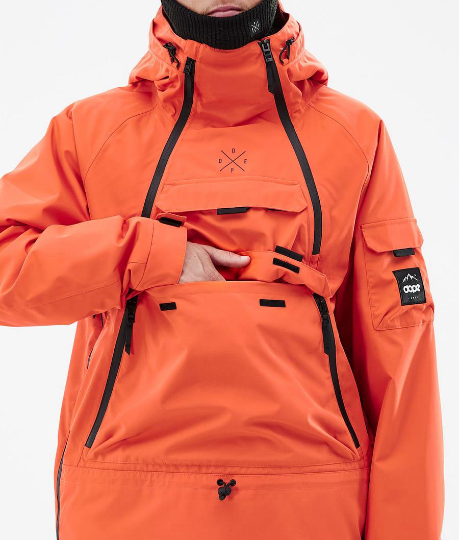 Men's Dope Akin Snowboard Jacket Orange  USA |  ITGBP-3012