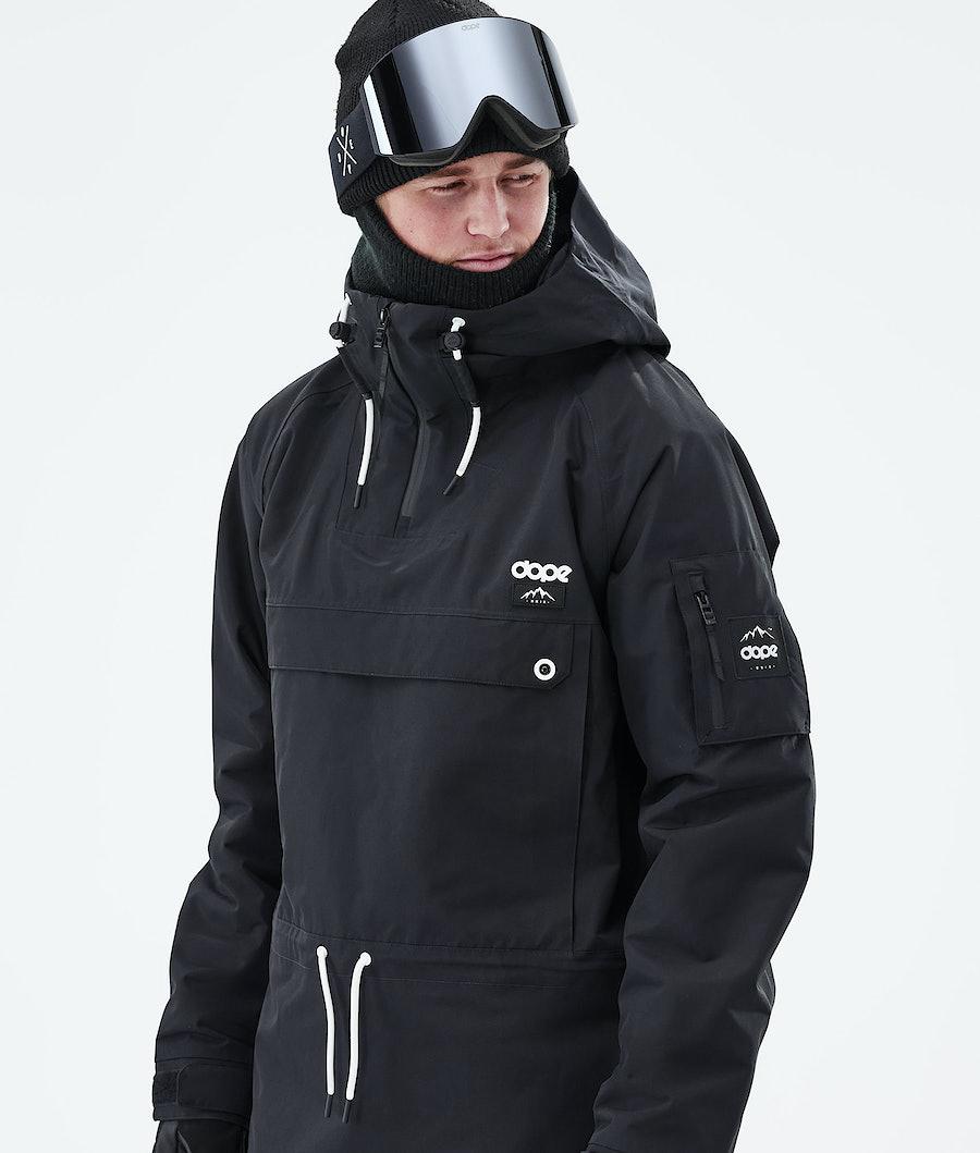 Men's Dope Annok 2021 Ski Jacket Black  USA |  NIHRV-4728