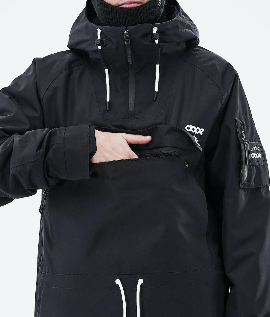 Men's Dope Annok 2021 Ski Jacket Black  USA |  NIHRV-4728