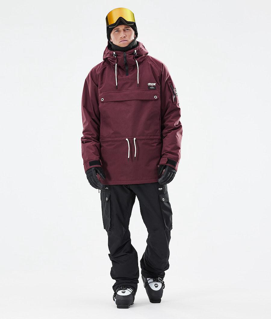 Men's Dope Annok 2021 Ski Jacket Burgundy  USA |  ORZBX-5801