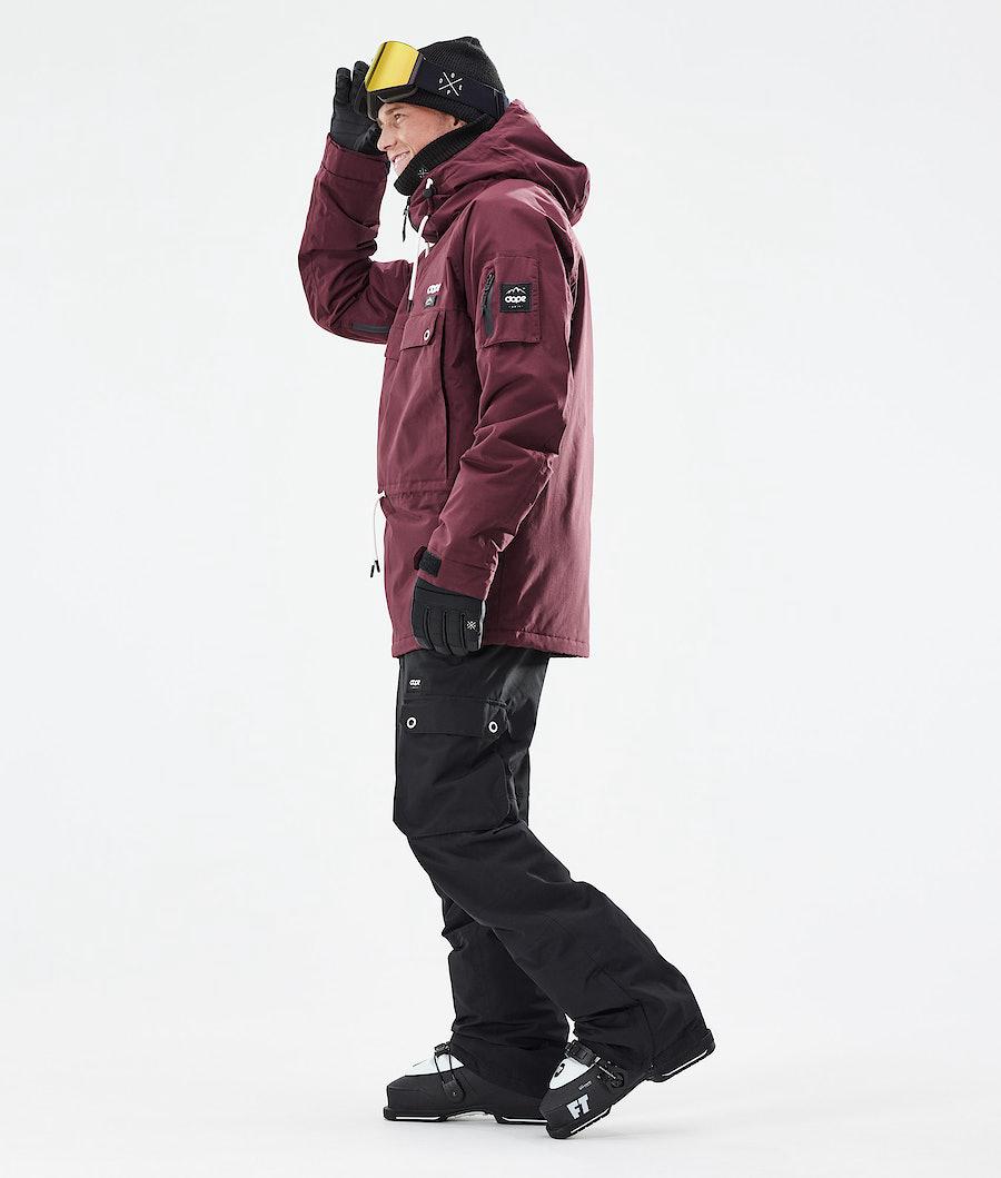 Men's Dope Annok 2021 Ski Jacket Burgundy  USA |  ORZBX-5801