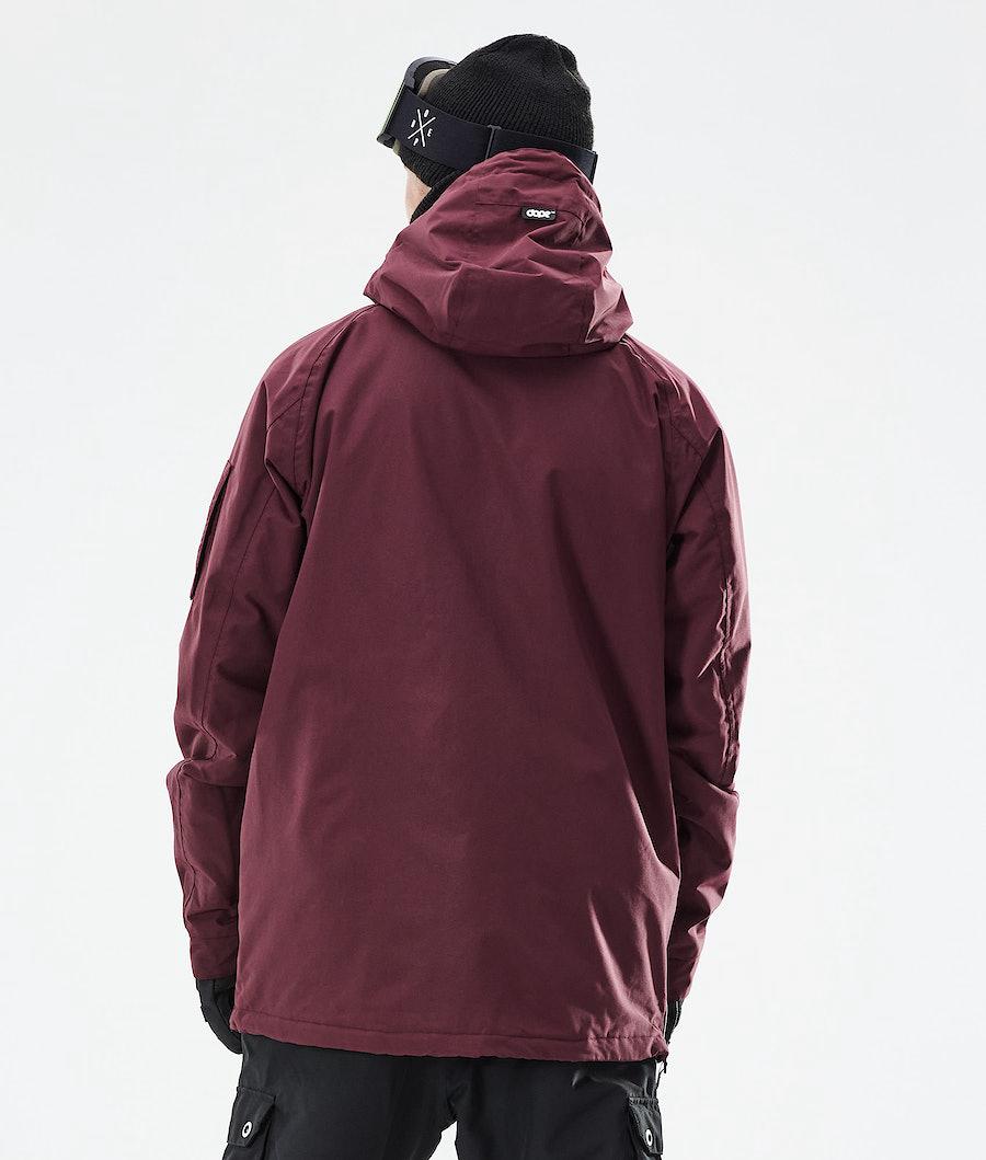 Men's Dope Annok 2021 Ski Jacket Burgundy  USA |  ORZBX-5801