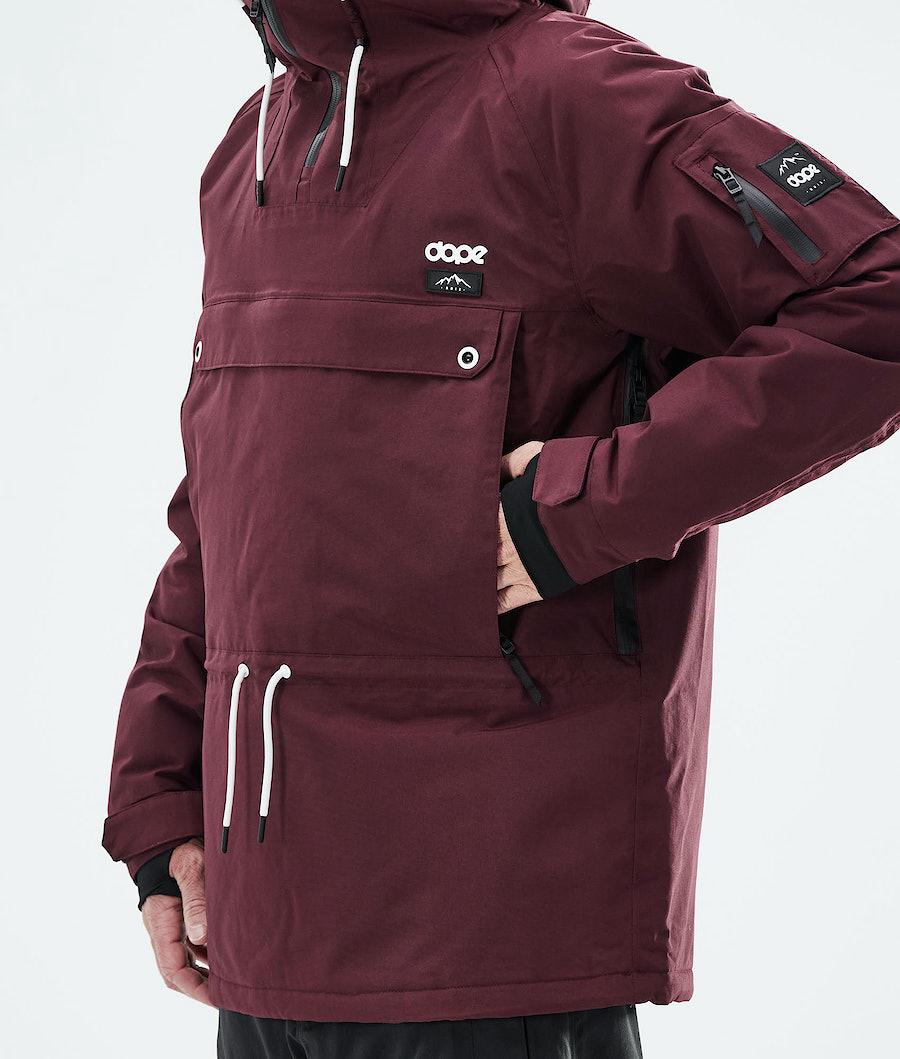 Men's Dope Annok 2021 Ski Jacket Burgundy  USA |  ORZBX-5801