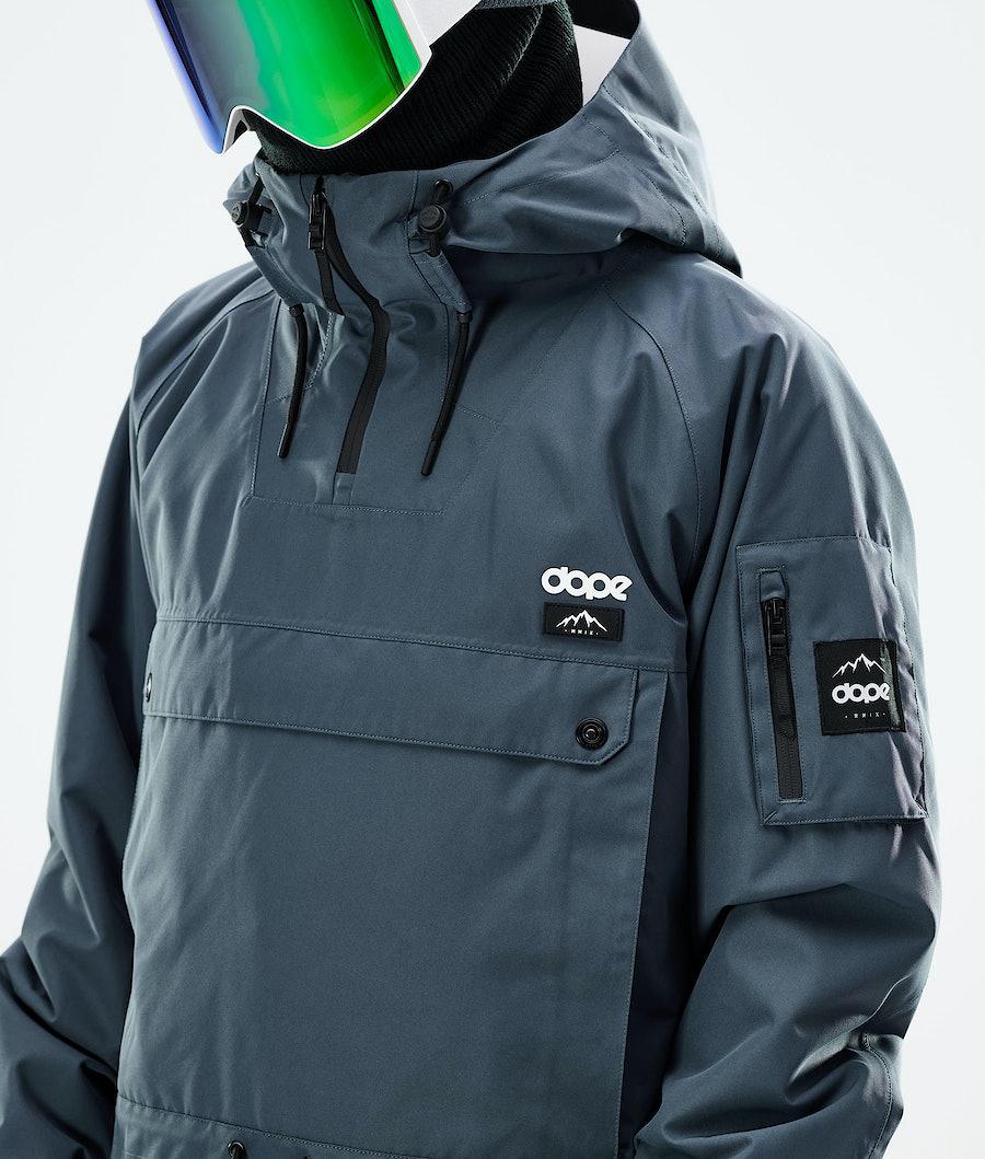 Men's Dope Annok 2021 Ski Jacket Metal Blue  USA |  YSDNJ-8679