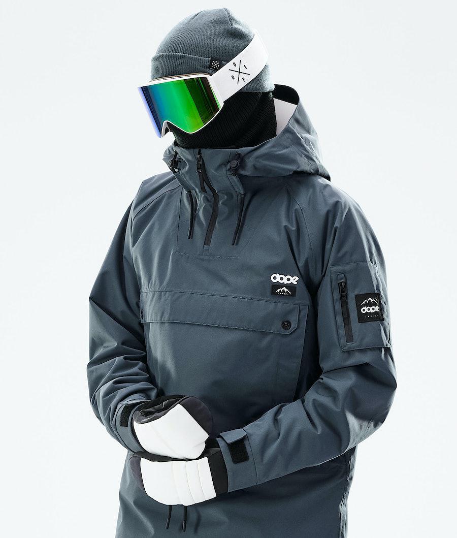 Men's Dope Annok 2021 Ski Jacket Metal Blue  USA |  YSDNJ-8679