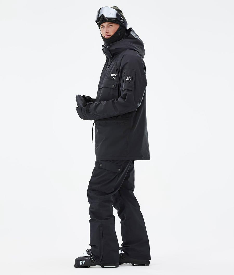 Men's Dope Annok Ski Jacket Black  USA |  OSHXQ-5697