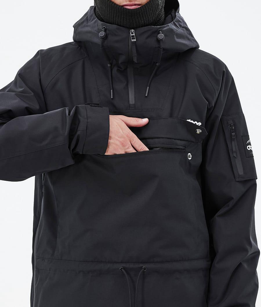 Men's Dope Annok Ski Jacket Black  USA |  OSHXQ-5697