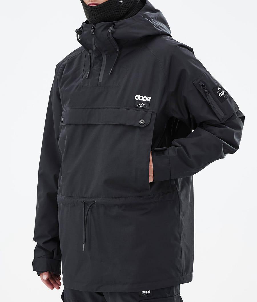 Men's Dope Annok Ski Jacket Black  USA |  OSHXQ-5697