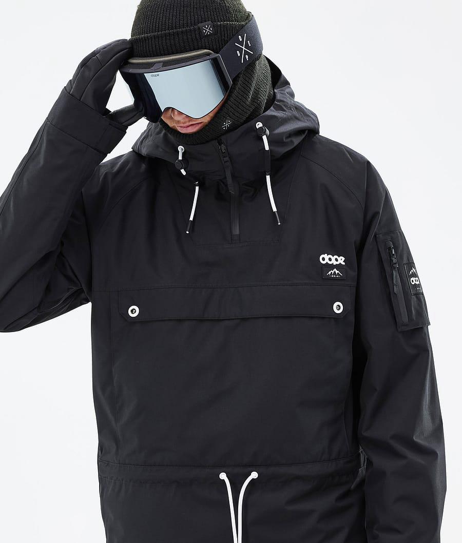 Men's Dope Annok Ski Jacket Black  USA |  YKHMZ-3978