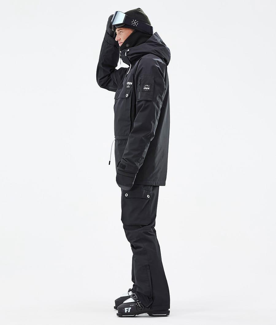 Men's Dope Annok Ski Jacket Black  USA |  YKHMZ-3978