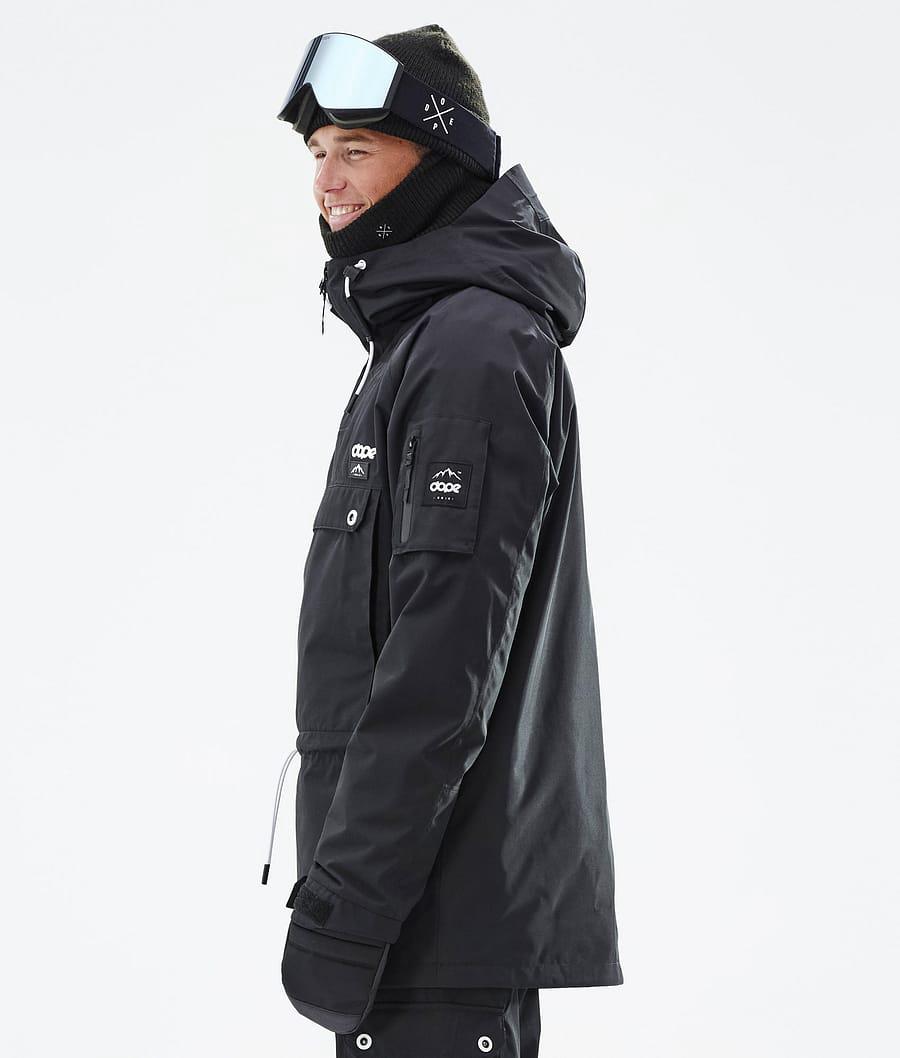 Men's Dope Annok Ski Jacket Black  USA |  YKHMZ-3978