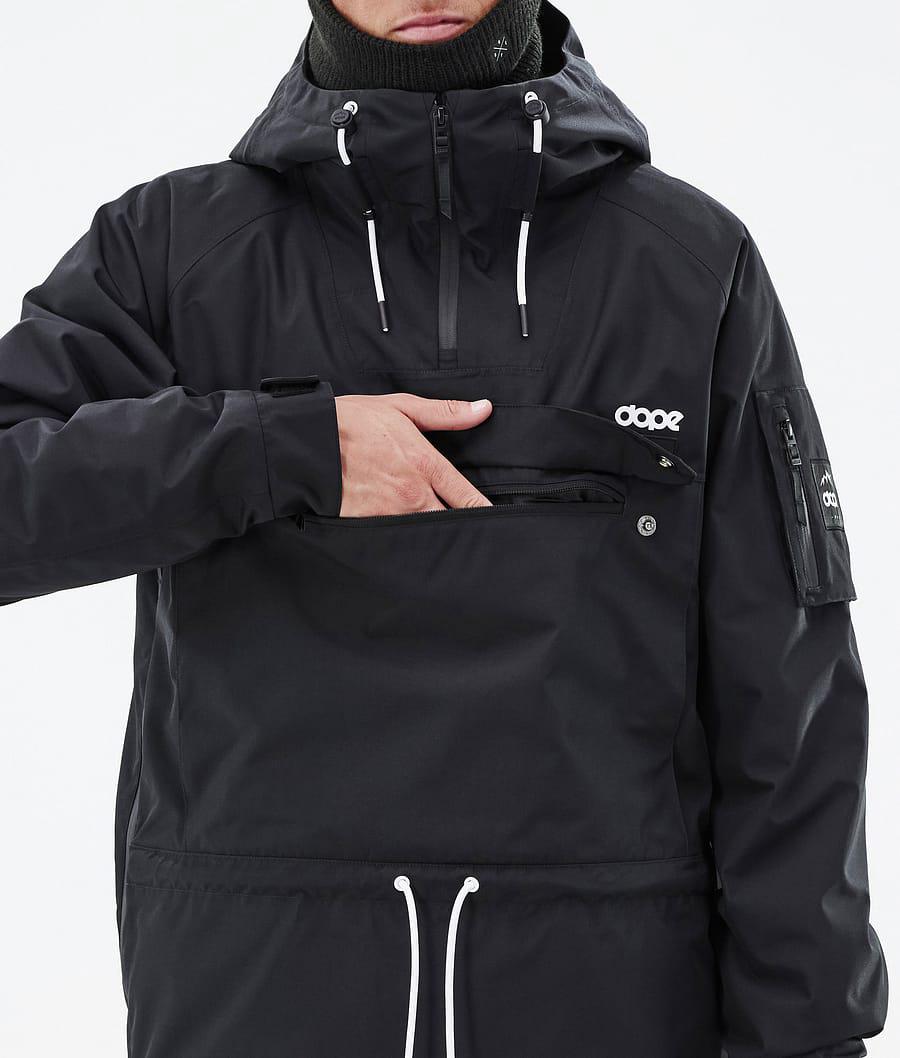 Men's Dope Annok Ski Jacket Black  USA |  YKHMZ-3978