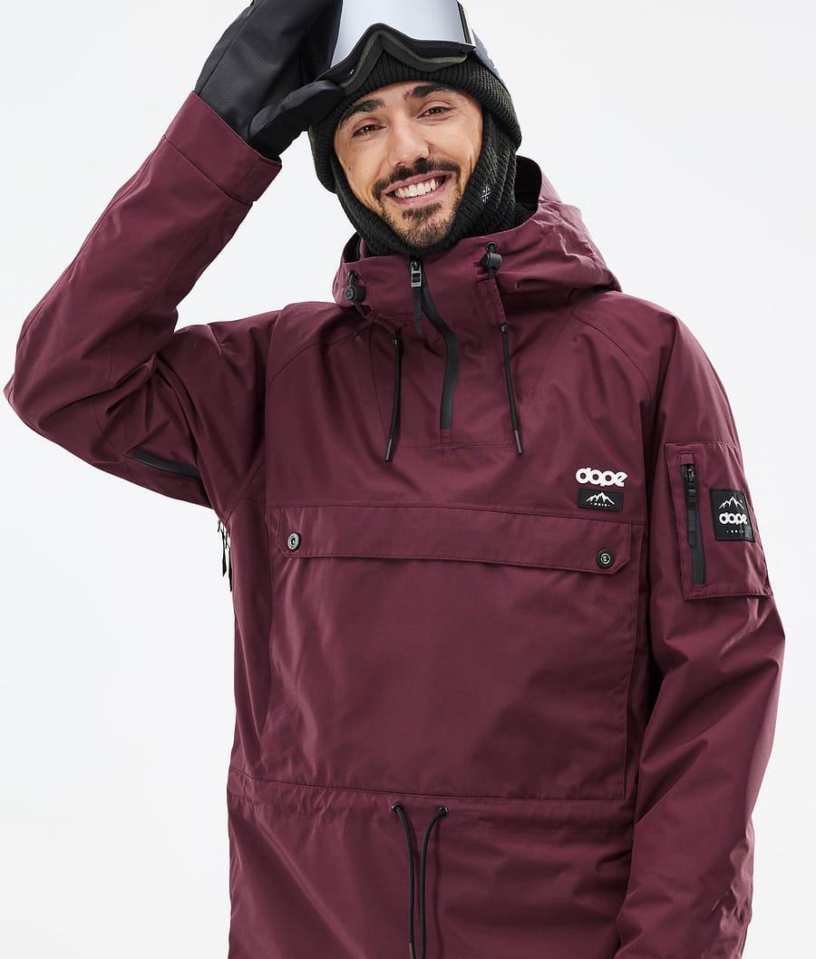 Men's Dope Annok Ski Jacket Don Burgundy  USA |  TRUYS-8913