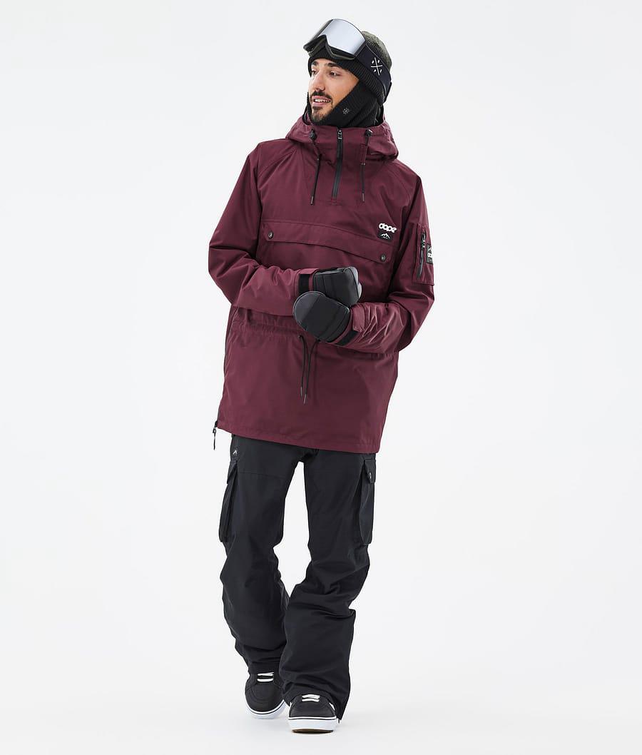 Men's Dope Annok Snowboard Jacket Don Burgundy  USA |  ZGMKE-3082