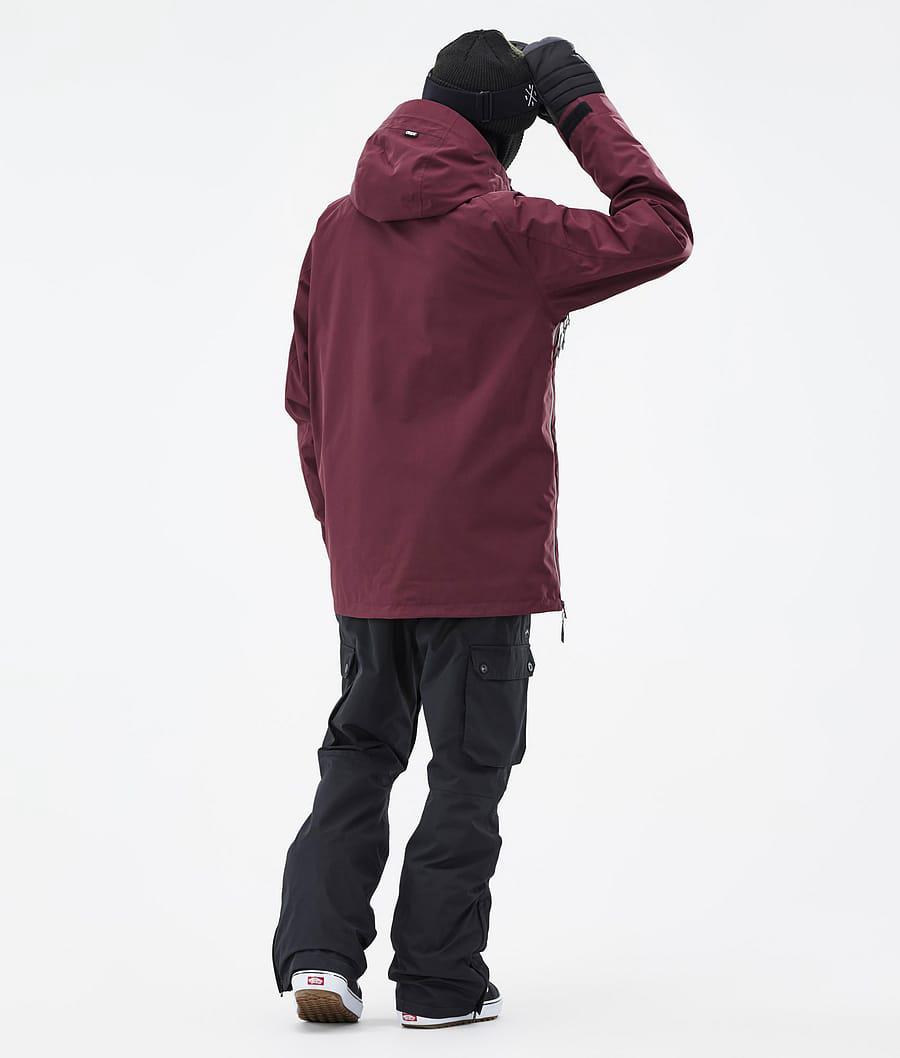 Men's Dope Annok Snowboard Jacket Don Burgundy  USA |  ZGMKE-3082