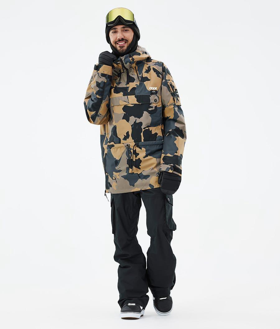 Men's Dope Annok Snowboard Jacket Walnut Camo  USA |  ZWMAJ-7601