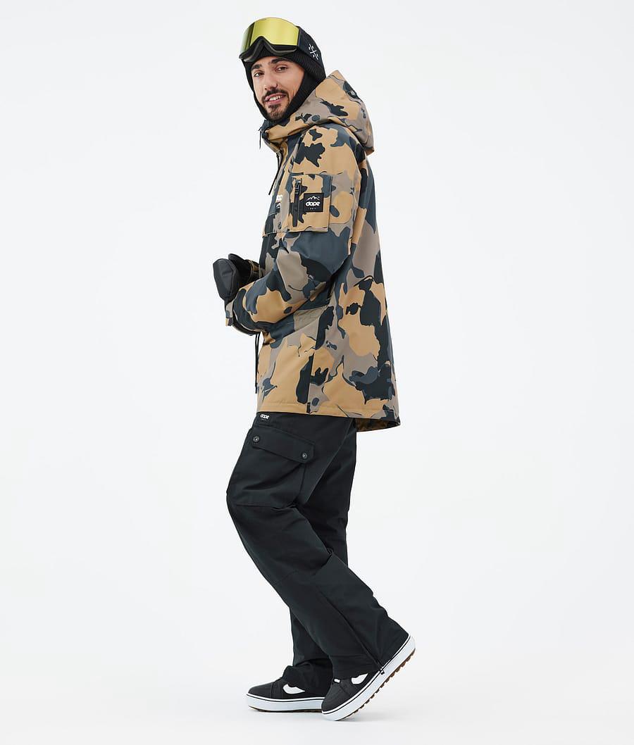 Men's Dope Annok Snowboard Jacket Walnut Camo  USA |  ZWMAJ-7601