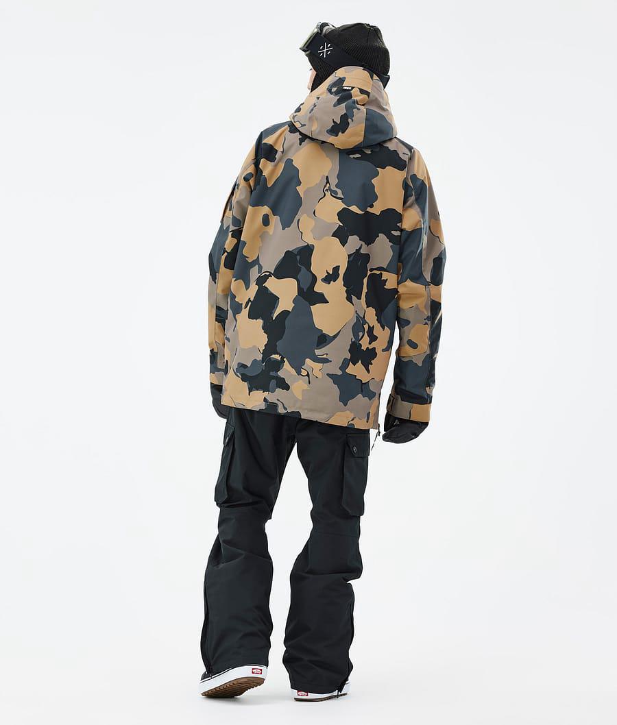 Men's Dope Annok Snowboard Jacket Walnut Camo  USA |  ZWMAJ-7601