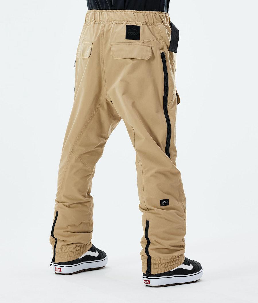 Men's Dope Antek 2020 Snowboard Pants Khaki  USA |  GEZMS-1579