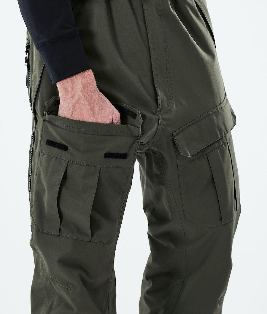 Men's Dope Antek 2021 Ski Pants Olive Green  USA |  YFBGQ-3981