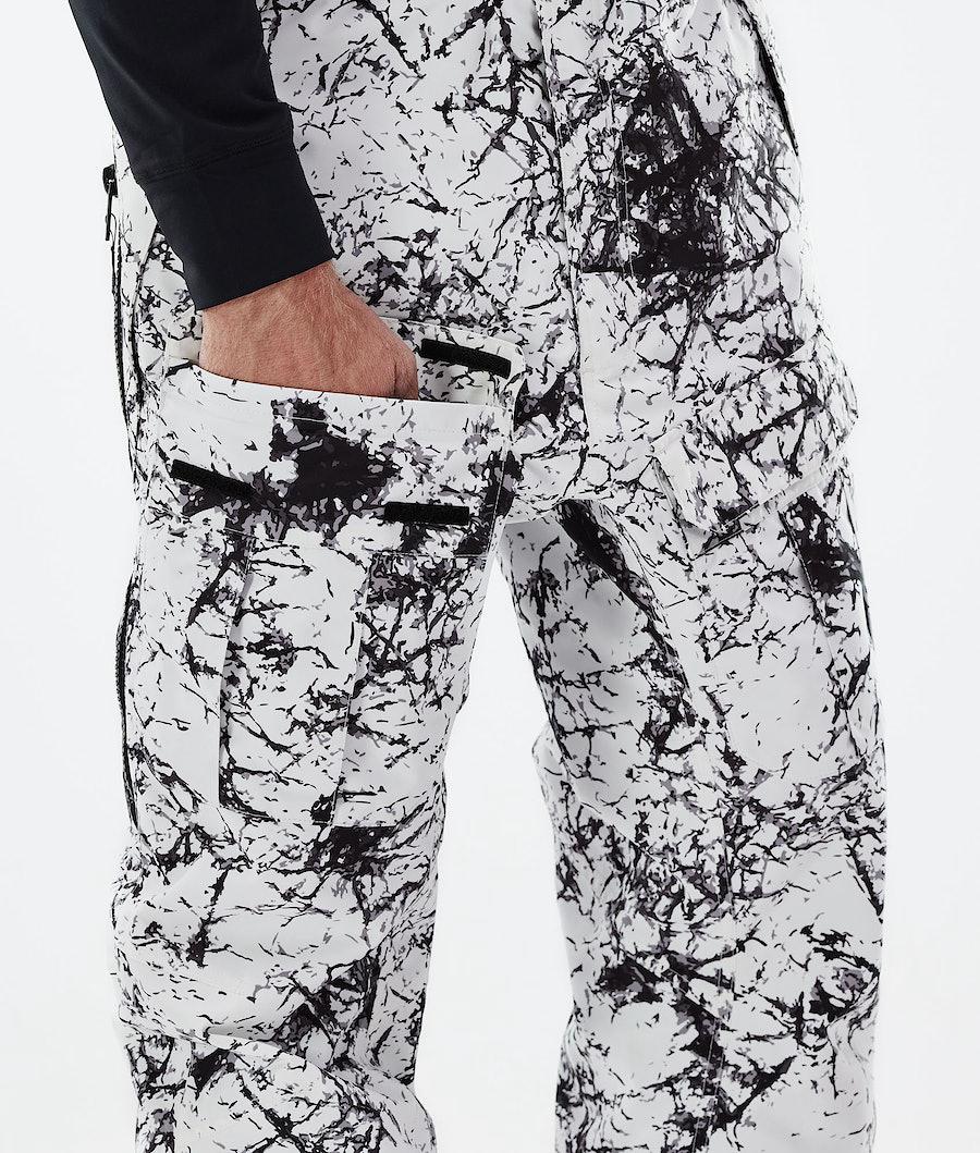 Men's Dope Antek 2021 Ski Pants Rock White/Black  USA |  PKYUZ-1098